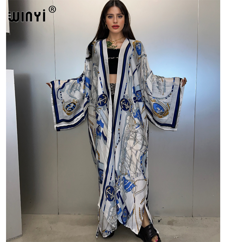 Women'S Fashion Kimono - WINYI kimono summer kaftan beachwear Cardigan