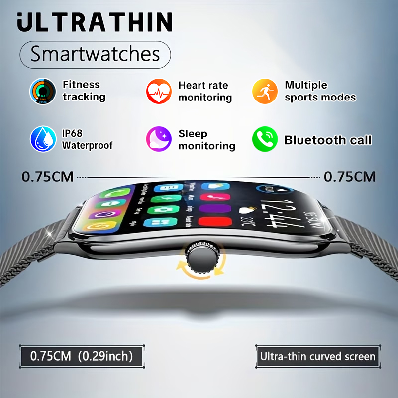 Women Fashion Week 2026 - New Ultra Thin Smart Watch AMOLED