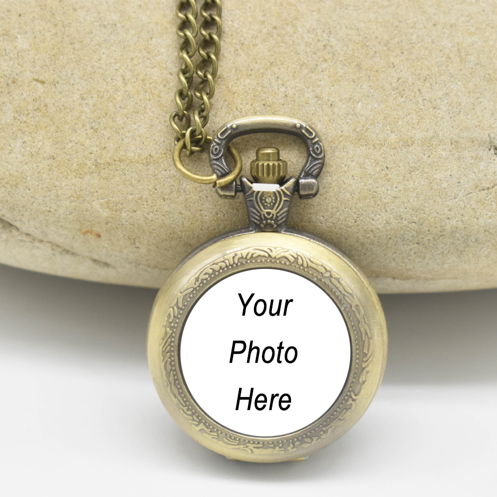 Custom Vintage Metal Pocket Wa - Fashion Women Watch recension och pris
