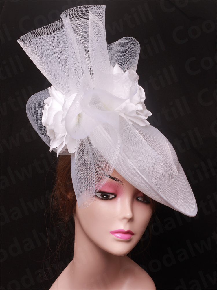 Bride Wedding Mesh Fascinator  - Women'S Fashion Visor recension och pris