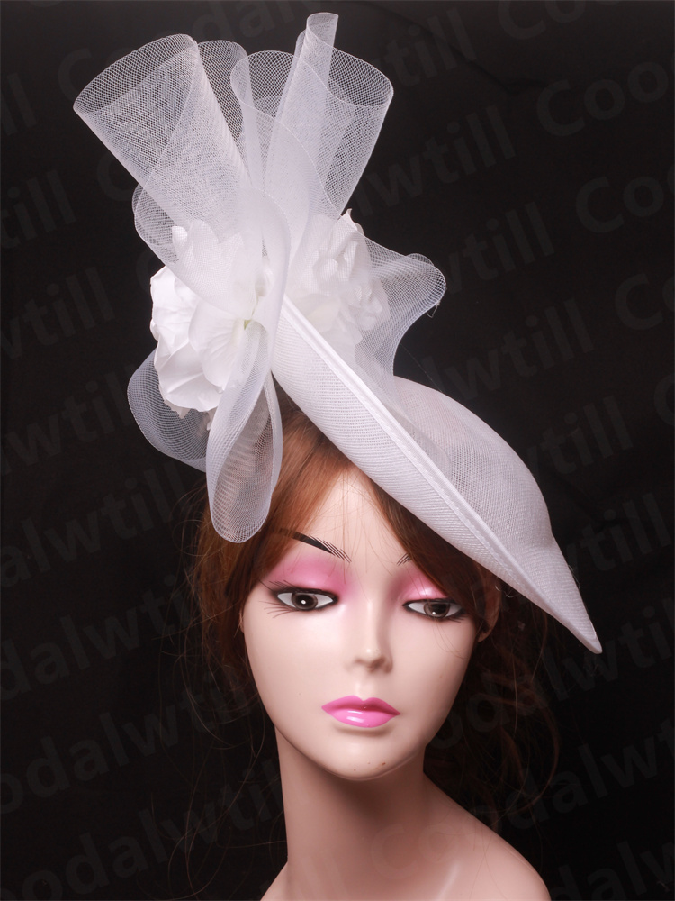 Bride Wedding Mesh Fascinator  - Women'S Fashion Visor recension och pris