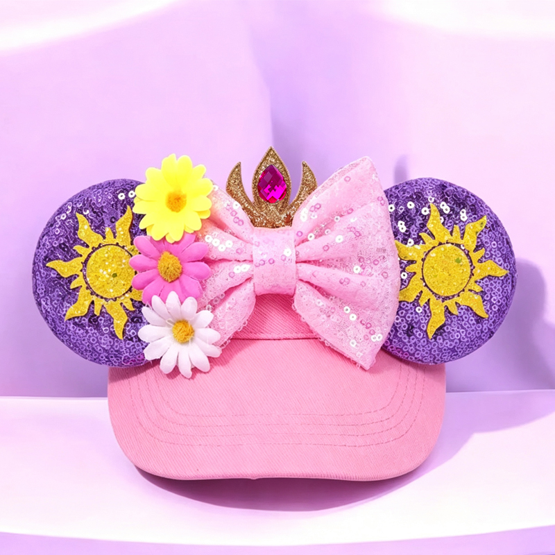 Sequin Mouse Ears Visor Hat fo - Women'S Fashion Visor recension och pris