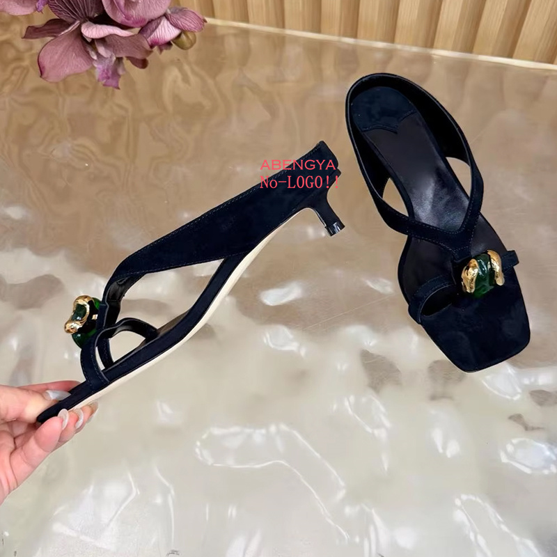 2026 Summer New Suede Slippers - Women'S Fashion Designer Clothes recension och pris