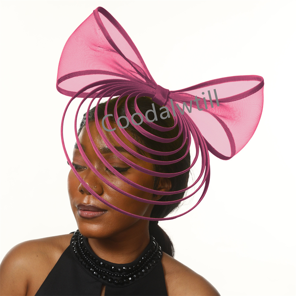 White Bow Fascinator Hats Ladi - Women'S Fashion Visor recension och pris