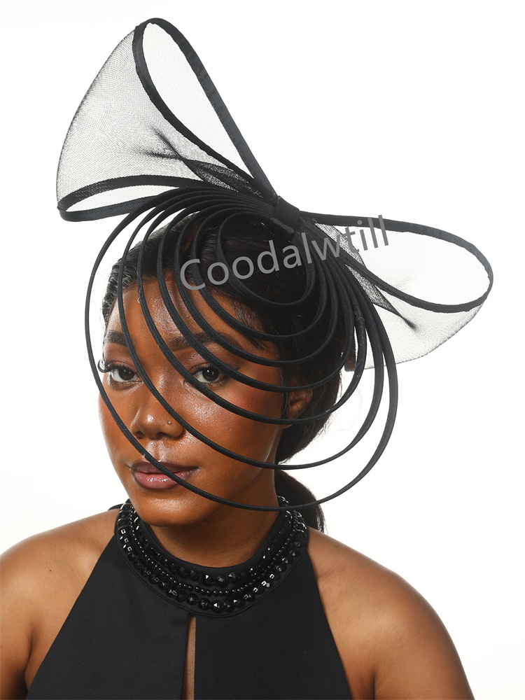 White Bow Fascinator Hats Ladi - Women'S Fashion Visor recension och pris