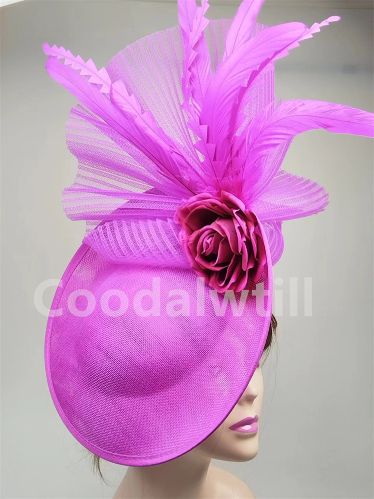Elegant Flower Fascinator Pill - Women'S Fashion Visor recension och pris