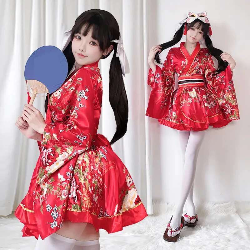 Japanese Modified Kimono Dress - Women'S Fashion Kimono recension och pris