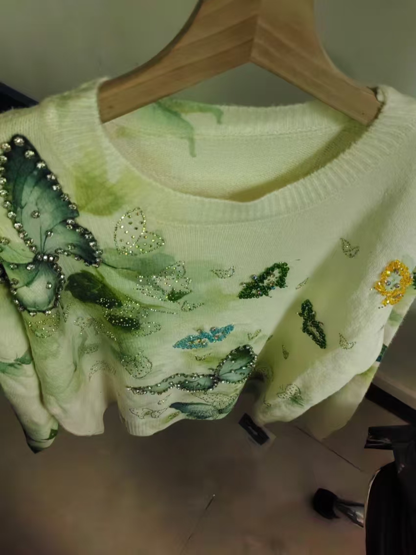 Real Photo Crystal Embroidery  - Women'S Real Y2K Fashion recension och pris