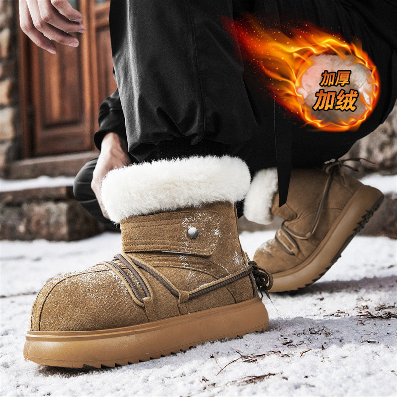 2025 New Winter Men Snow Boots - Women'S Fashion Trends 2025 recension och pris