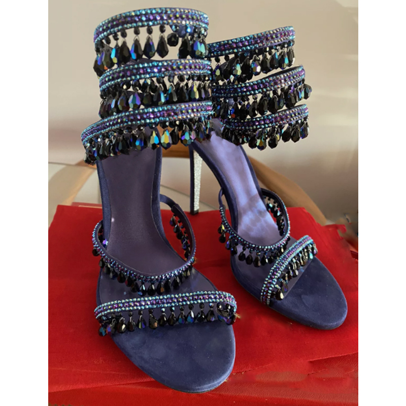 Crystal Pendant Ankle Snake Wr - Women'S Fashion For Summer 2025 recension och pris