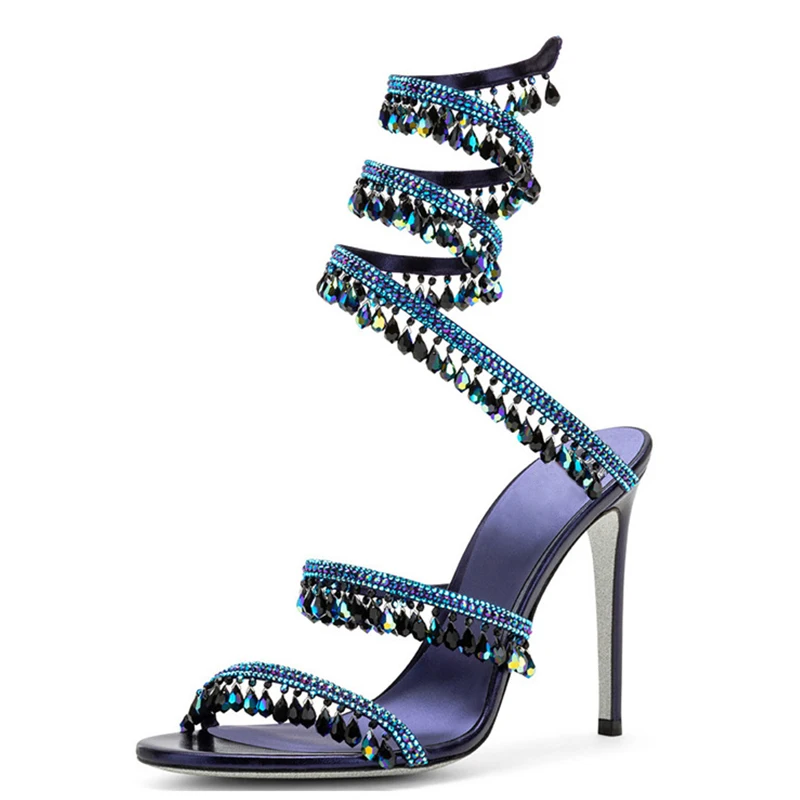 Crystal Pendant Ankle Snake Wr - Women'S Fashion For Summer 2025 recension och pris