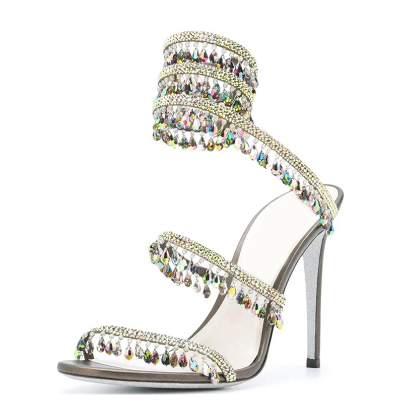 Crystal Pendant Ankle Snake Wr - Women'S Fashion For Summer 2025 recension och pris
