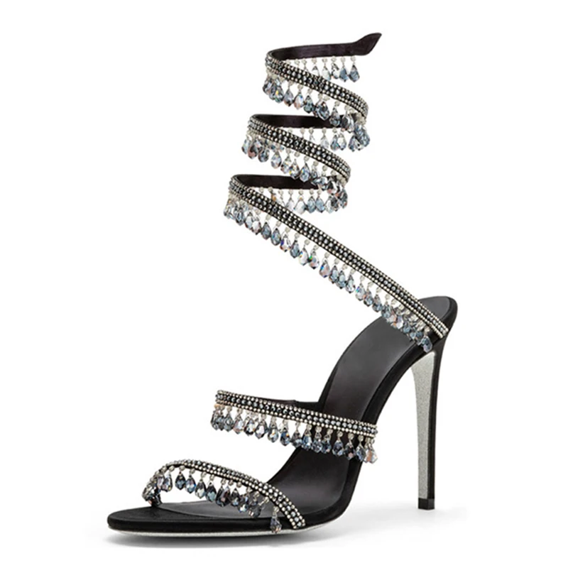 Crystal Pendant Ankle Snake Wr - Women'S Fashion For Summer 2025 recension och pris