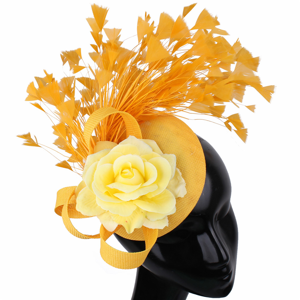 Purple Fascinator Hat For With - Women'S Fashion Visor recension och pris