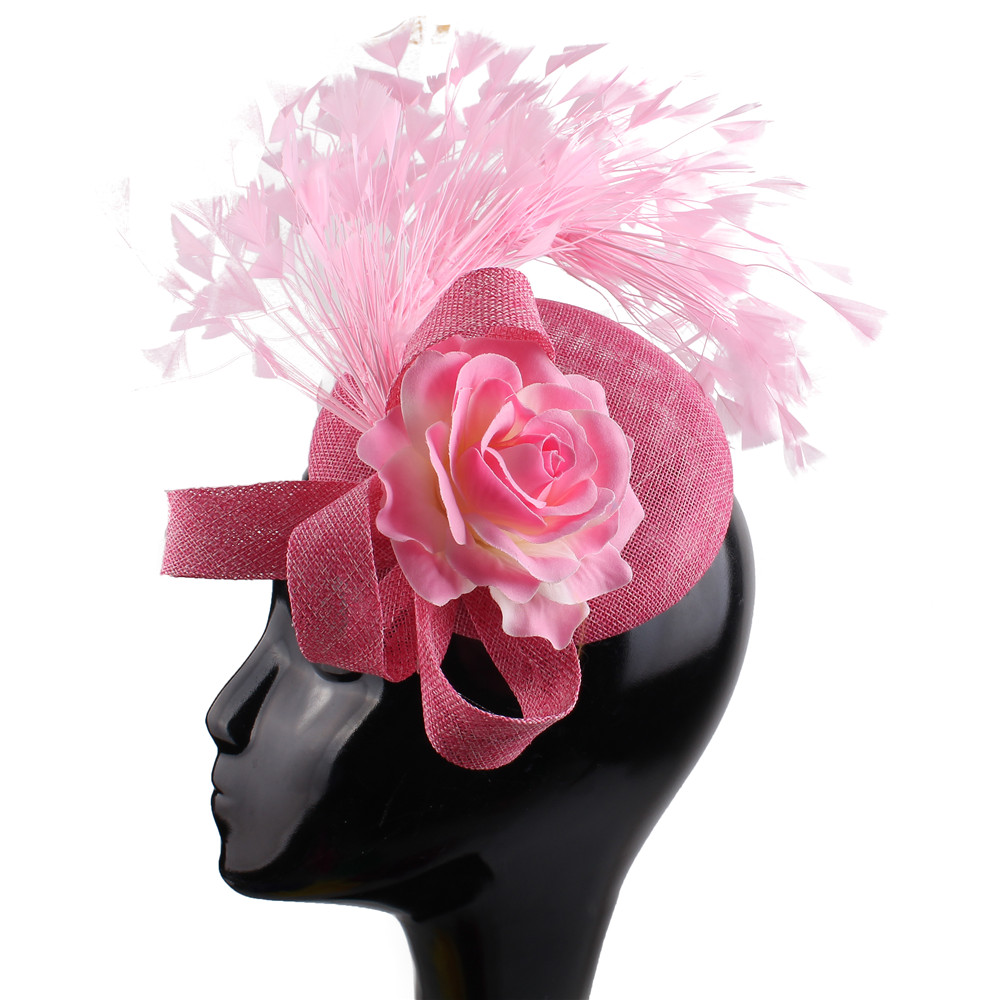 Purple Fascinator Hat For With - Women'S Fashion Visor recension och pris
