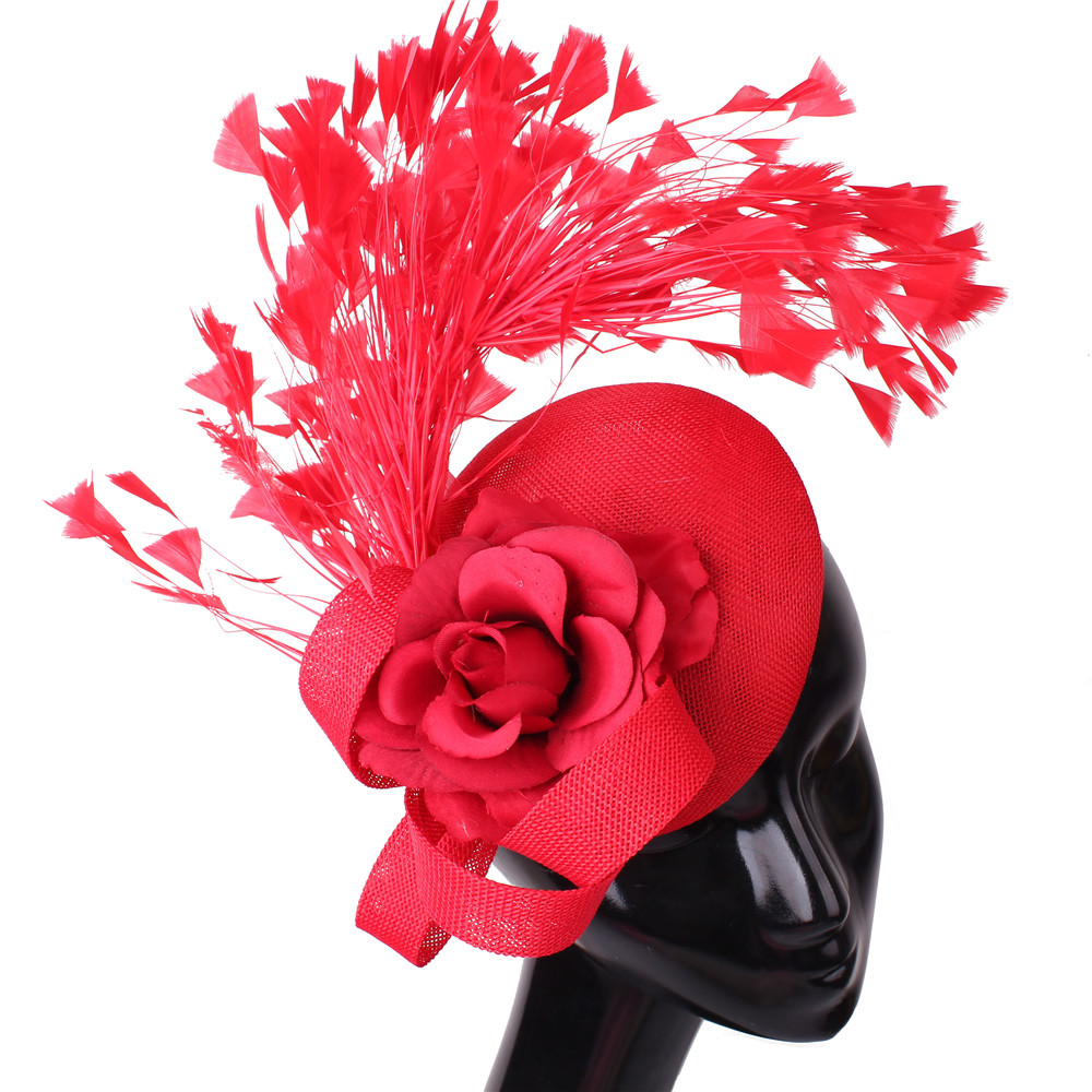 Purple Fascinator Hat For With - Women'S Fashion Visor recension och pris