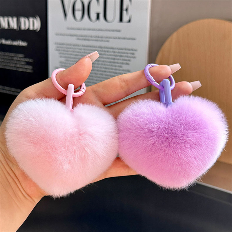 Cute Y2k Fluffy Pompom Keychai - Women'S Real Y2K Fashion recension och pris