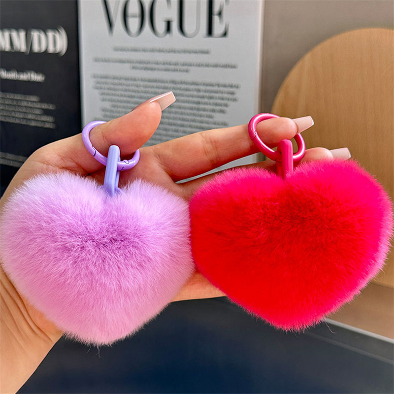Cute Y2k Fluffy Pompom Keychai - Women'S Real Y2K Fashion recension och pris