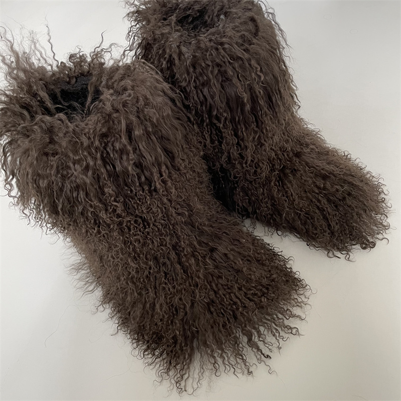 Y2K Fluffy Real Mongolian Fut  - Women'S Real Y2K Fashion recension och pris