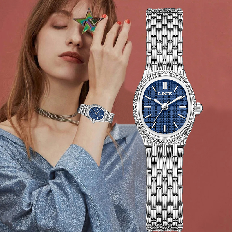 LIGE Fashion Luxury Quartz Wom - Fashion Women Watch recension och pris