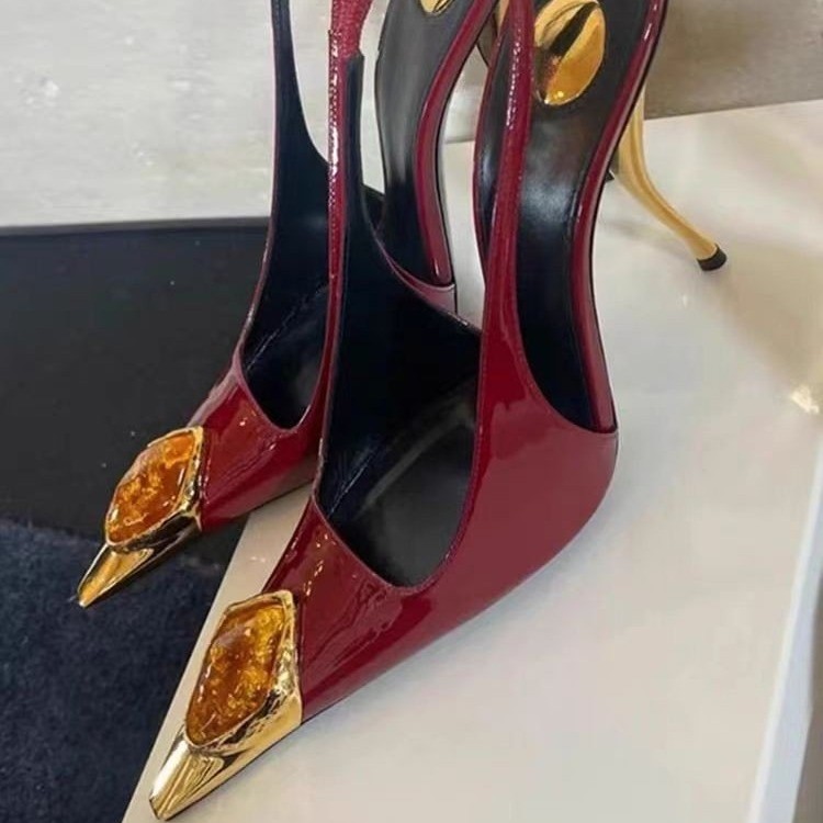 Star style Gemstone Metal Toe  - Women Fashion Ideas recension och pris