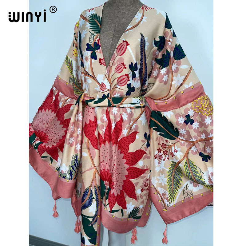 WINYI Autumn Dresses for Women - Women'S Fashion Kimono recension och pris