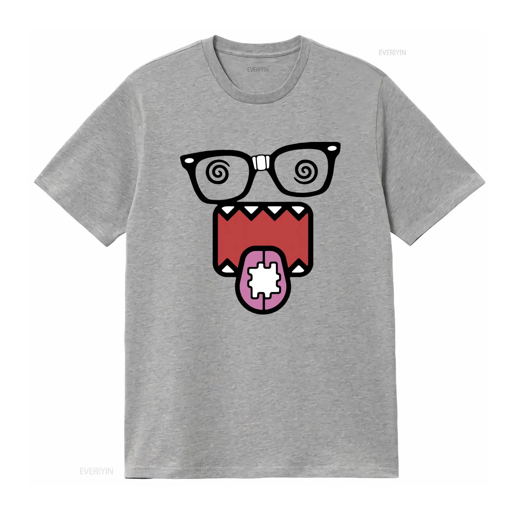 Domo Kun Crazy Eyed T Shirt fo - Women'S Fashion Designer Clothes recension och pris
