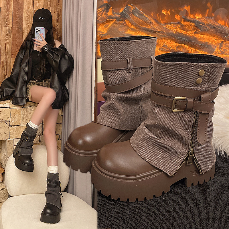 Ankle Boots for Women Cowboy F - Women'S Fashion Designer Clothes recension och pris