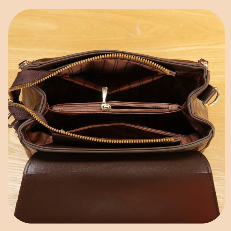 3-piece women's bag set, light - Crossbody Bag Women recension och pris