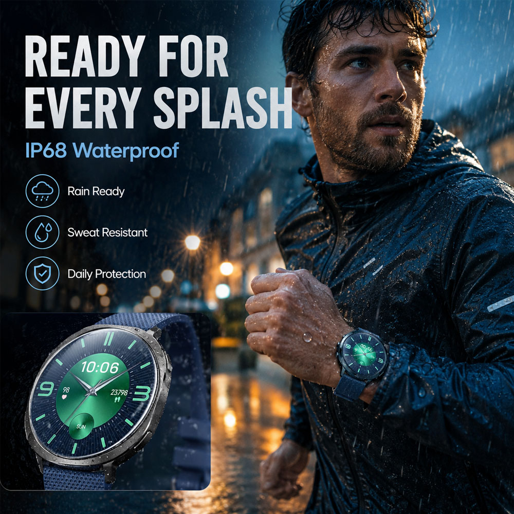 New M301 Smart Watch Round AMO - Women Fashion Week 2026 recension och pris