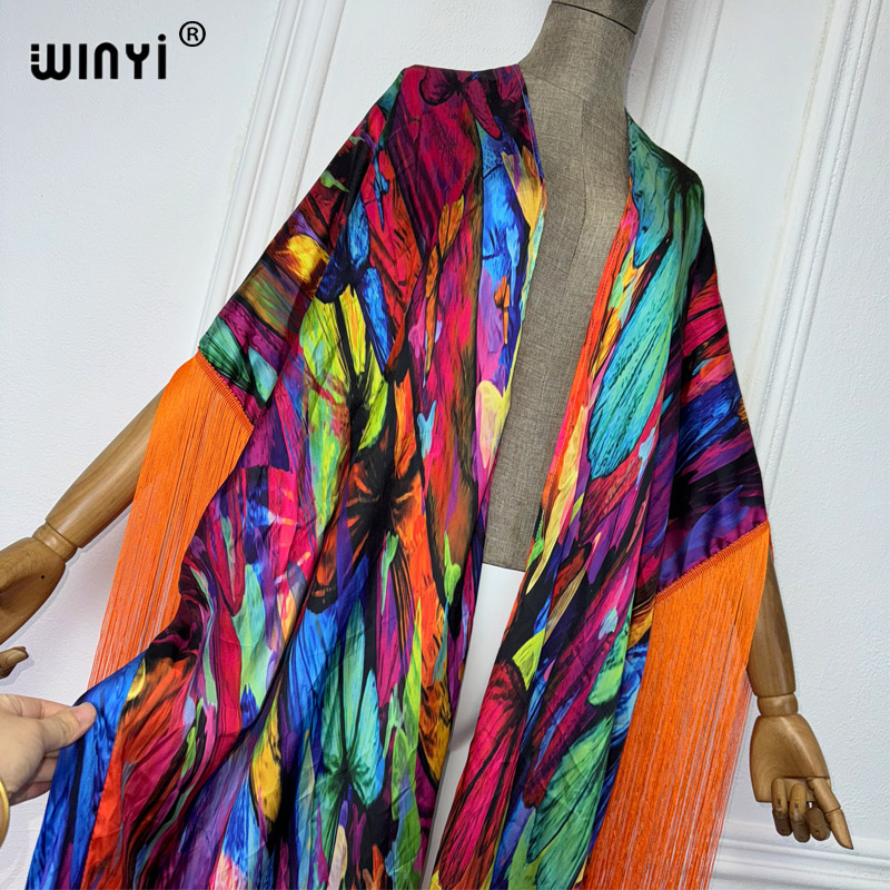 WINYI kimono beach cover-ups b - Women'S Fashion Kimono recension och pris