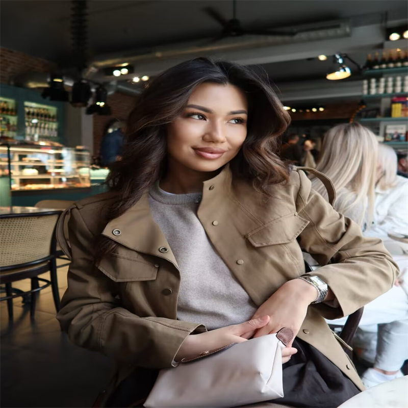 Military Style Utility Jacket  - Women'S Fashion Utility Vest recension och pris