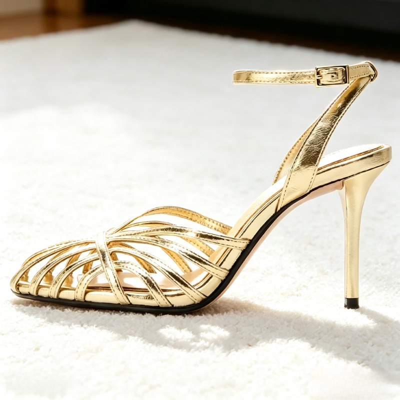 Sexy Gold Hollow Narrow Band H - Women'S Fashion Designer Clothes recension och pris