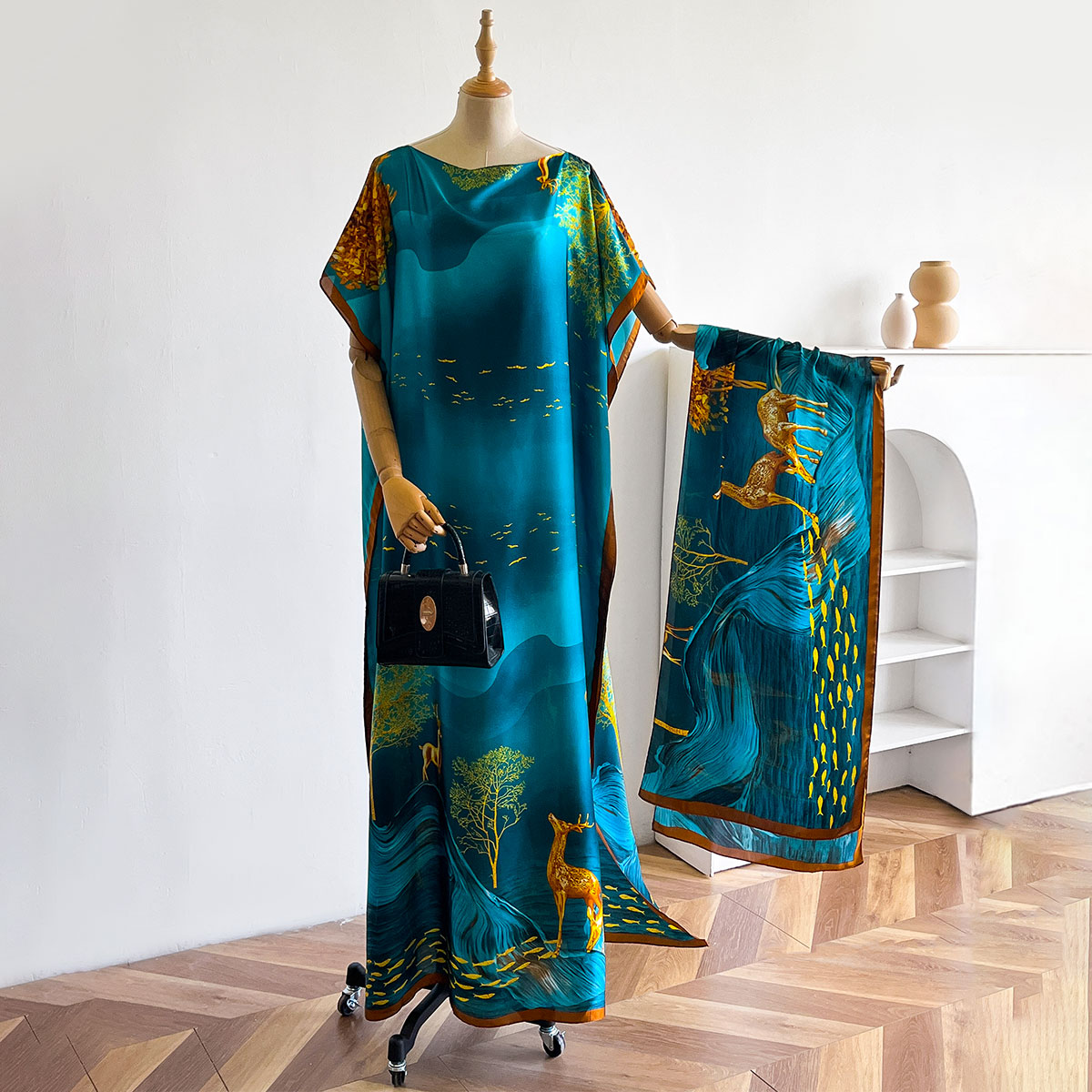 Women's Long Shawl Dubai Fashi - Women'S Fashion Designer Clothes recension och pris