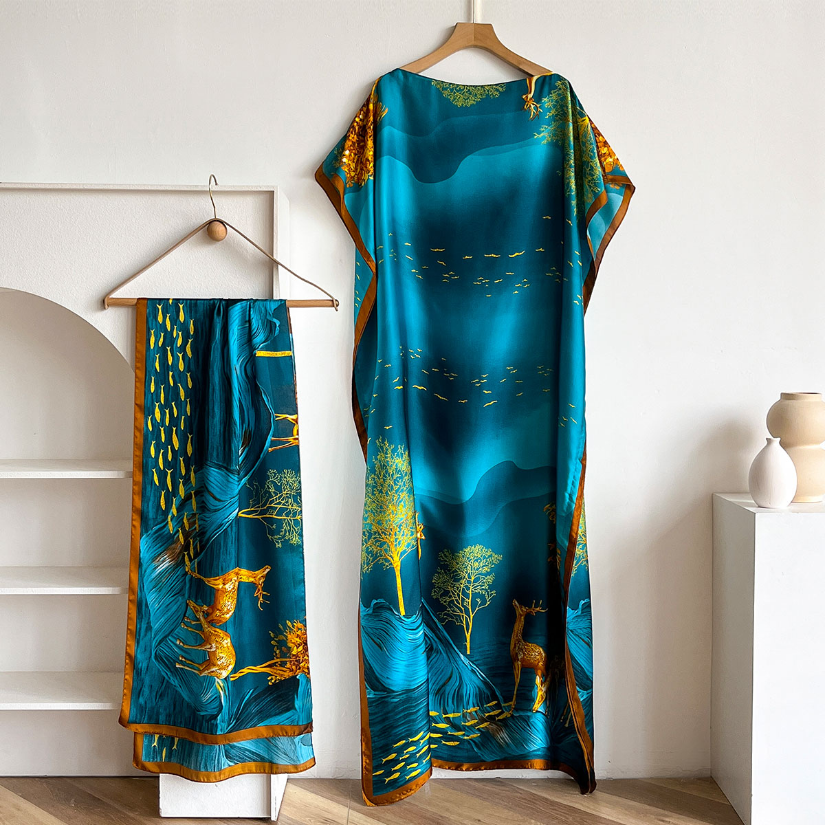 Women's Long Shawl Dubai Fashi - Women'S Fashion Designer Clothes recension och pris