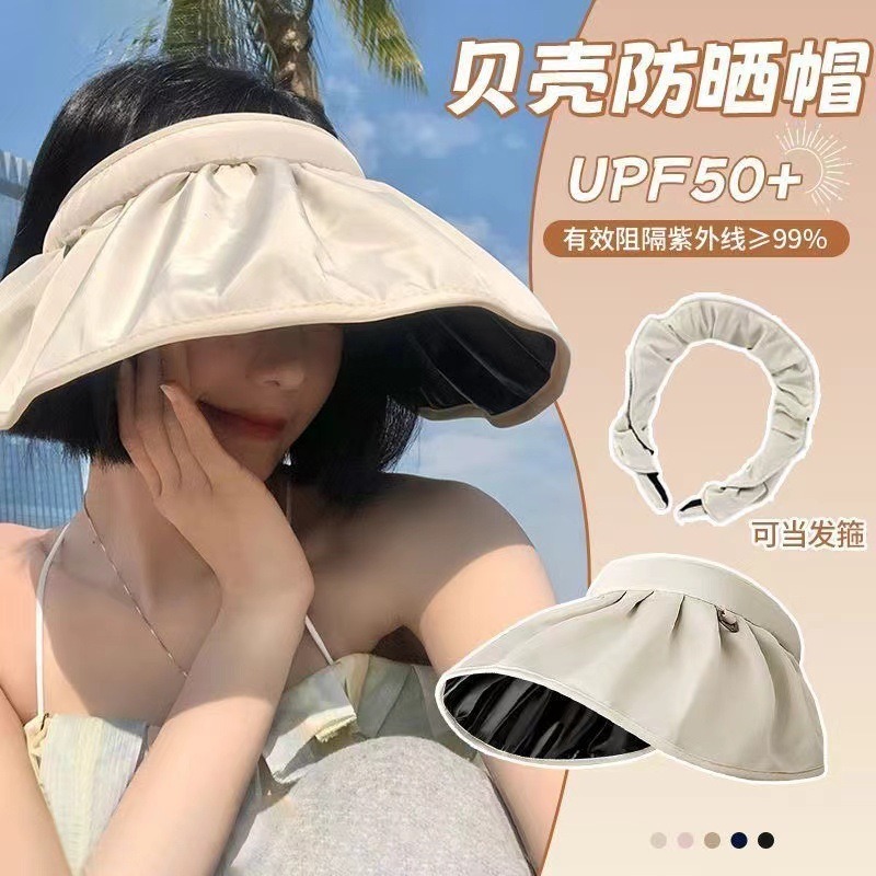 UPF50+ Foldable Headband Sun V - Women'S Fashion Visor recension och pris