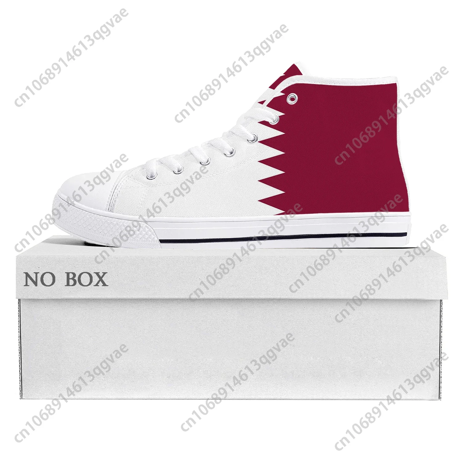 Qatar Flag High Top High Quali - Women Fashion Qatar recension och pris