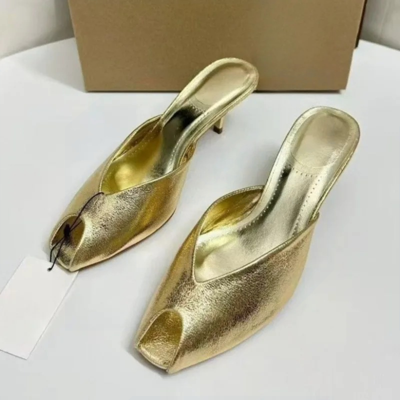 Women's Pumps Designer Gold Wo - Women'S Fashion Designer Clothes recension och pris