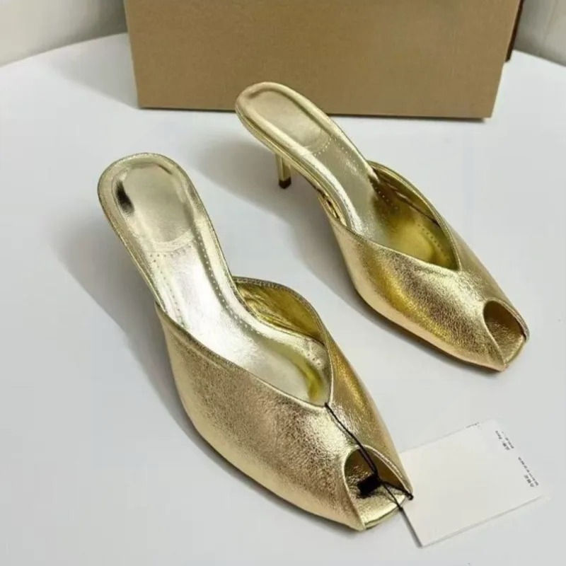 Women's Pumps Designer Gold Wo - Women'S Fashion Designer Clothes recension och pris