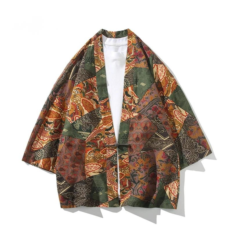 Ethnic Style Print Yukata Men  - Women'S Fashion Kimono recension och pris